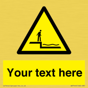 Custom Warning shallow water